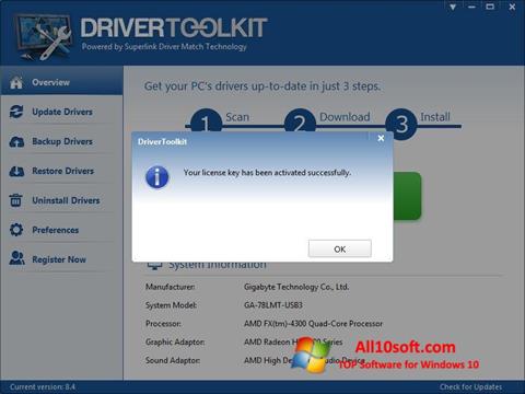 Screenshot Driver Toolkit Windows 10