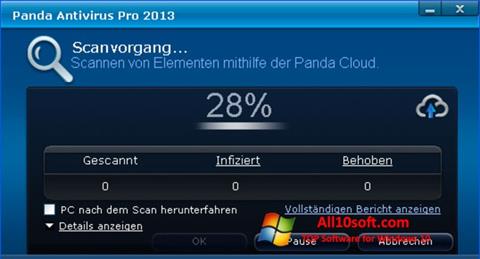 Screenshot Panda Antivirus Pro Windows 10