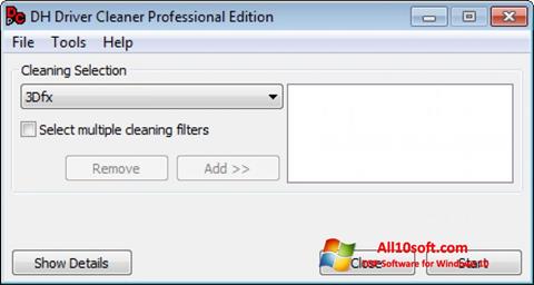 Screenshot Driver Cleaner Windows 10