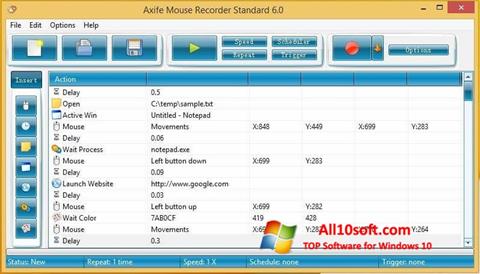 Screenshot Mouse Recorder Windows 10