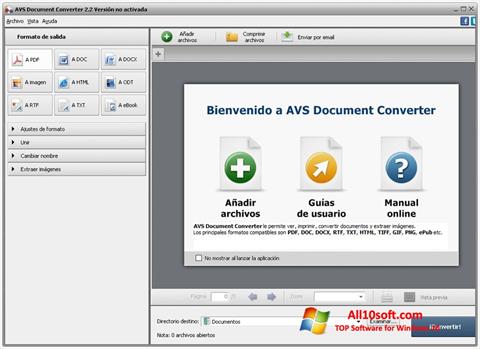 Screenshot AVS Document Converter Windows 10