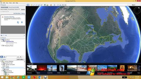 Screenshot Google Earth Pro Windows 10