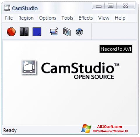 Screenshot CamStudio Windows 10