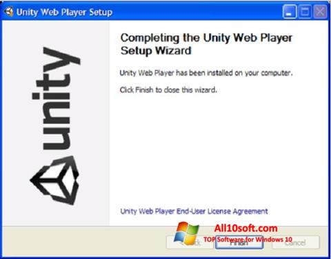 Screenshot Unity Web Player Windows 10